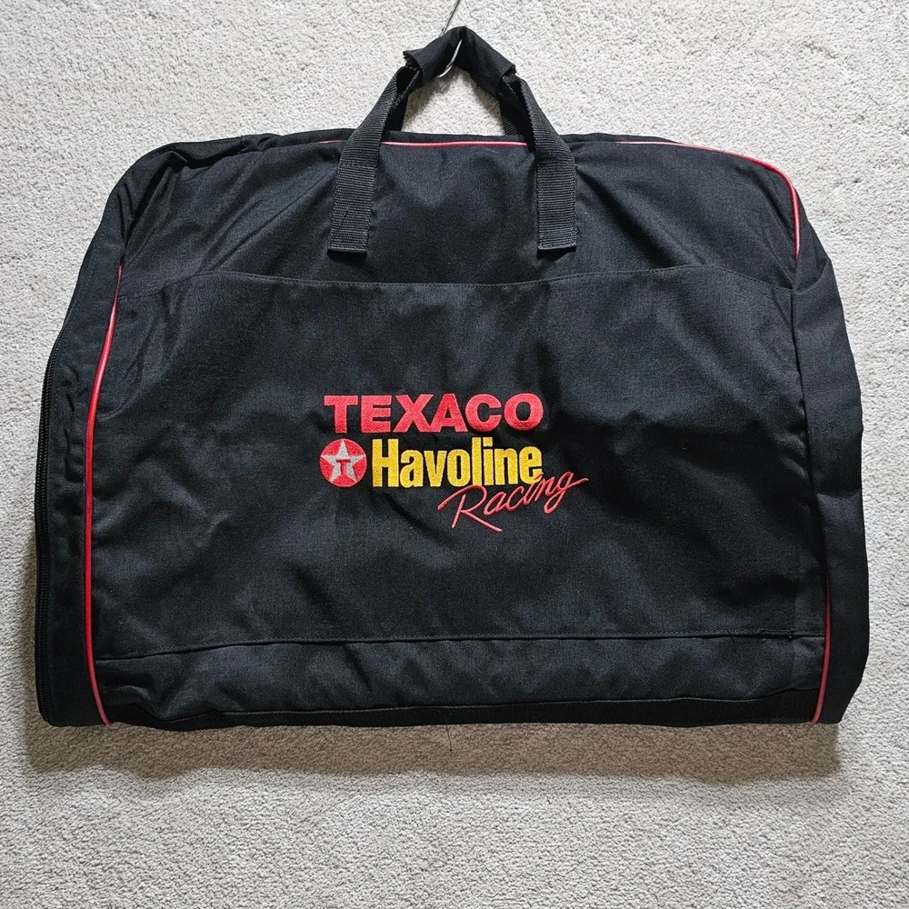 Texaco Havoline Racing Garment Bag Travel Duffel Carry On Luggage Motorsport